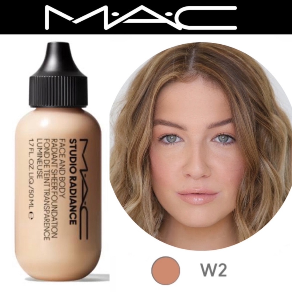 MAC Studio Radiance Face & Body Foundation W2
